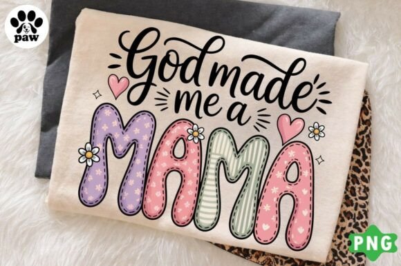 Christian Mother’s Day PNG: Jesus Made T-Shirt Designs