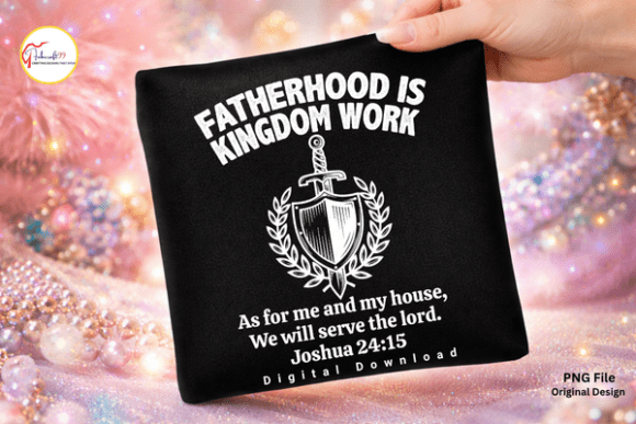 Fatherhood Is Kingdom Work T-Shirt Designs