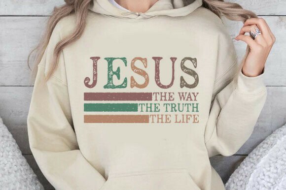 Jesus the Way the Truth the Life T-Shirt Designs