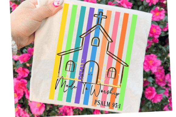 Made to Worship Christian Bible Verse T-Shirt Designs